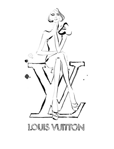 louis vuitton draw|elegant Louis Vuitton drawings.